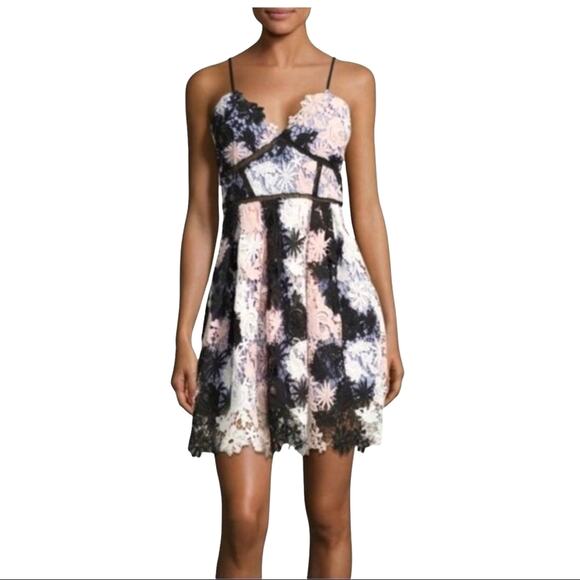 NWT Romeo & Juliet Couture Floral Lace Dress Sz M Babydoll Coquette Y2K Romantic - Picture 3 of 12